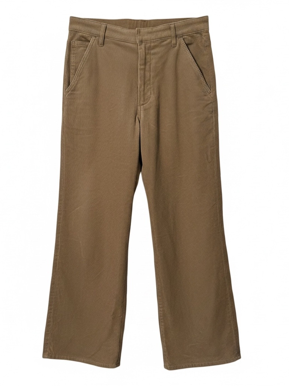 NWOT Citizens of Humaity Lina wide leg trouser corduroy taupe